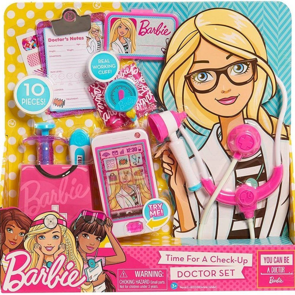 Barbie Time For A Check-Up Doctor Set